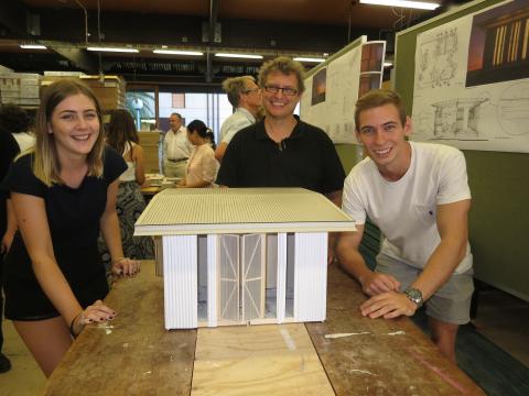 Students go “modular” with engineered wood